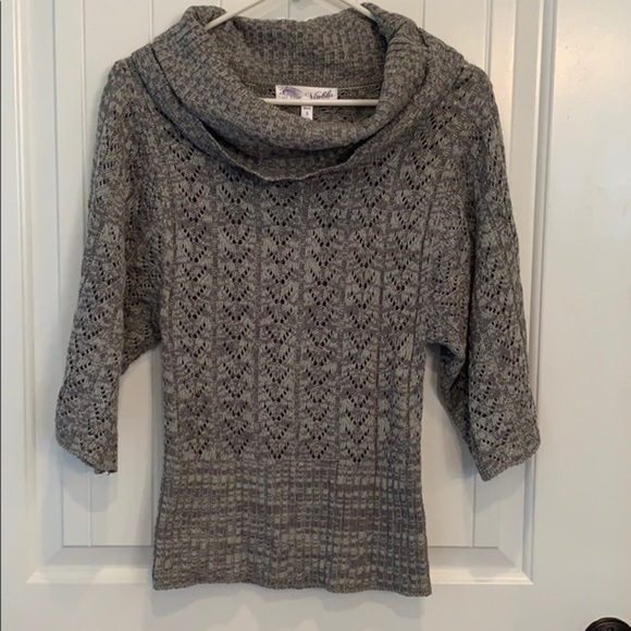 vioblu Sweaters - Vioblu fitted cowl neck sweater